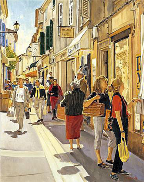 Shopping à St-Tropez